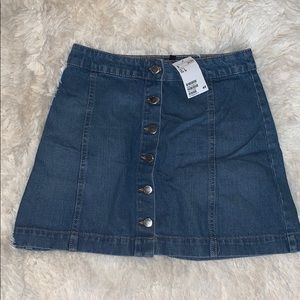 NWT Jean skirt